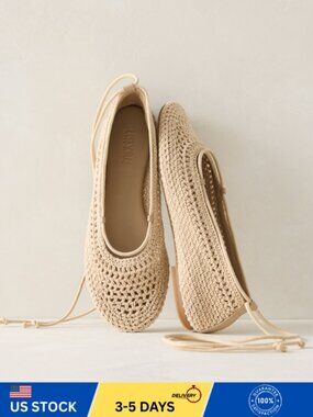 Haven Well Within Crochet Ballet Flats
